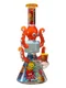 10-inch Lookah Octopus Glass Beaker Bong, Color: Orange