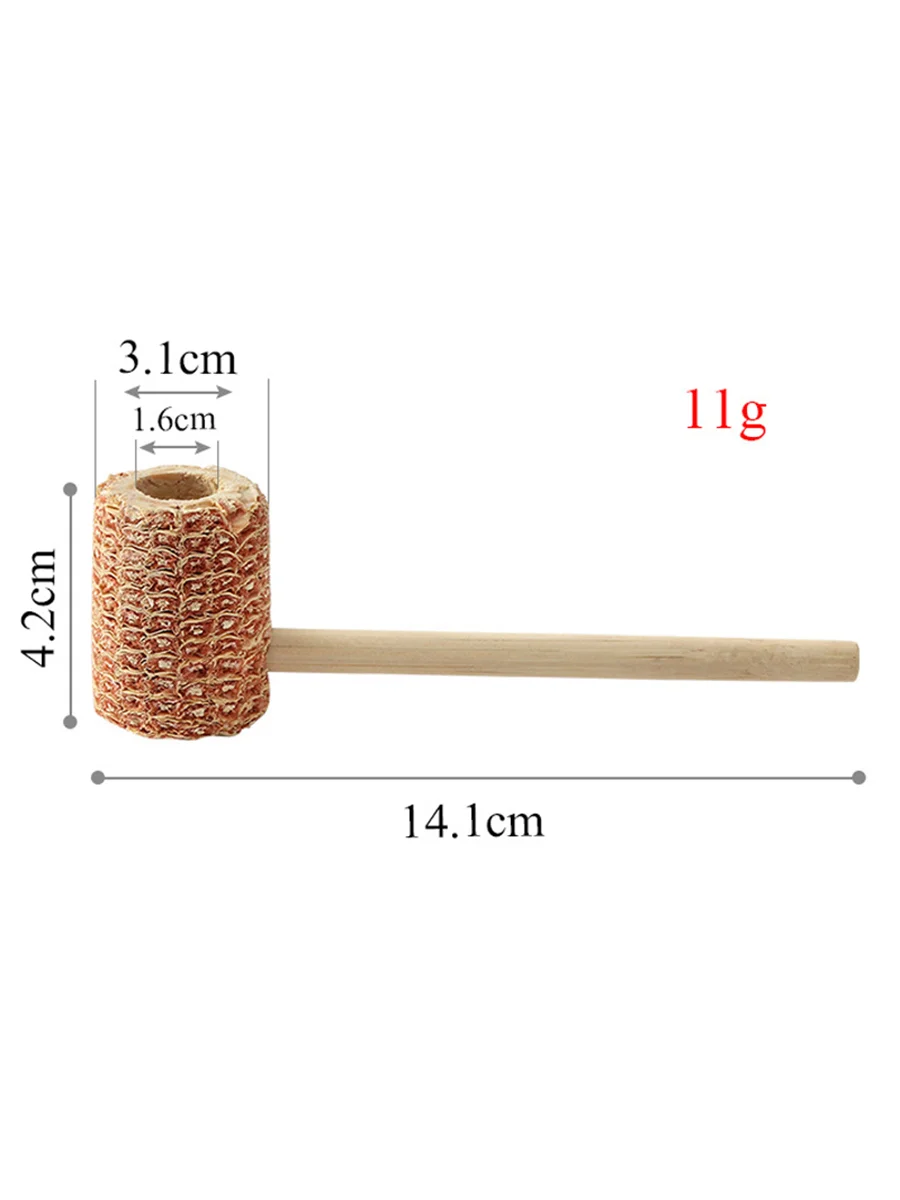 2PCS Bamboo Corn Cob Tobacco Pipe 2PCS Bamboo Corn Cob Tobacco Pipe