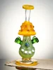 Lookah Rig 8.3" Cute Clown Mushroom Dab Rig, Colors: Orange, 4 image Lookah Rig 8.3" Cute Clown Mushroom Dab Rig, Colors: Orange, 4 image