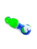 Green and Blue Astronaut Glass Pipe Green and Blue Astronaut Glass Pipe