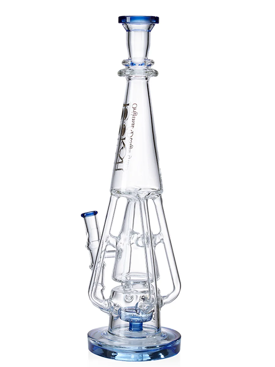 17" Cool Recycler Bong | Multiple water pipe | Porous Bubbler | 
Blue 17" Cool Recycler Bong | Multiple water pipe | Porous Bubbler | 
Blue