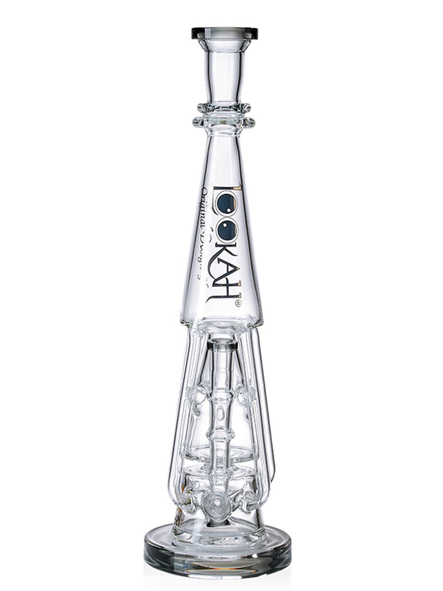 17" Cool Recycler Bong | Multiple water pipe | Porous Bubbler | 
Clear Black 17" Cool Recycler Bong | Multiple water pipe | Porous Bubbler | 
Clear Black