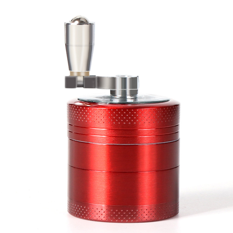 4 Layer Hand Crank Herb Grinder-R