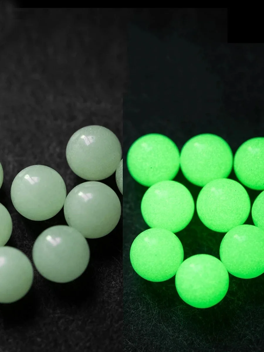 10PCS Luminous Terp Pearls, Size: 6mm, 3 image