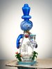 9.5&quot; Cute Garden Snowman Dab Rig