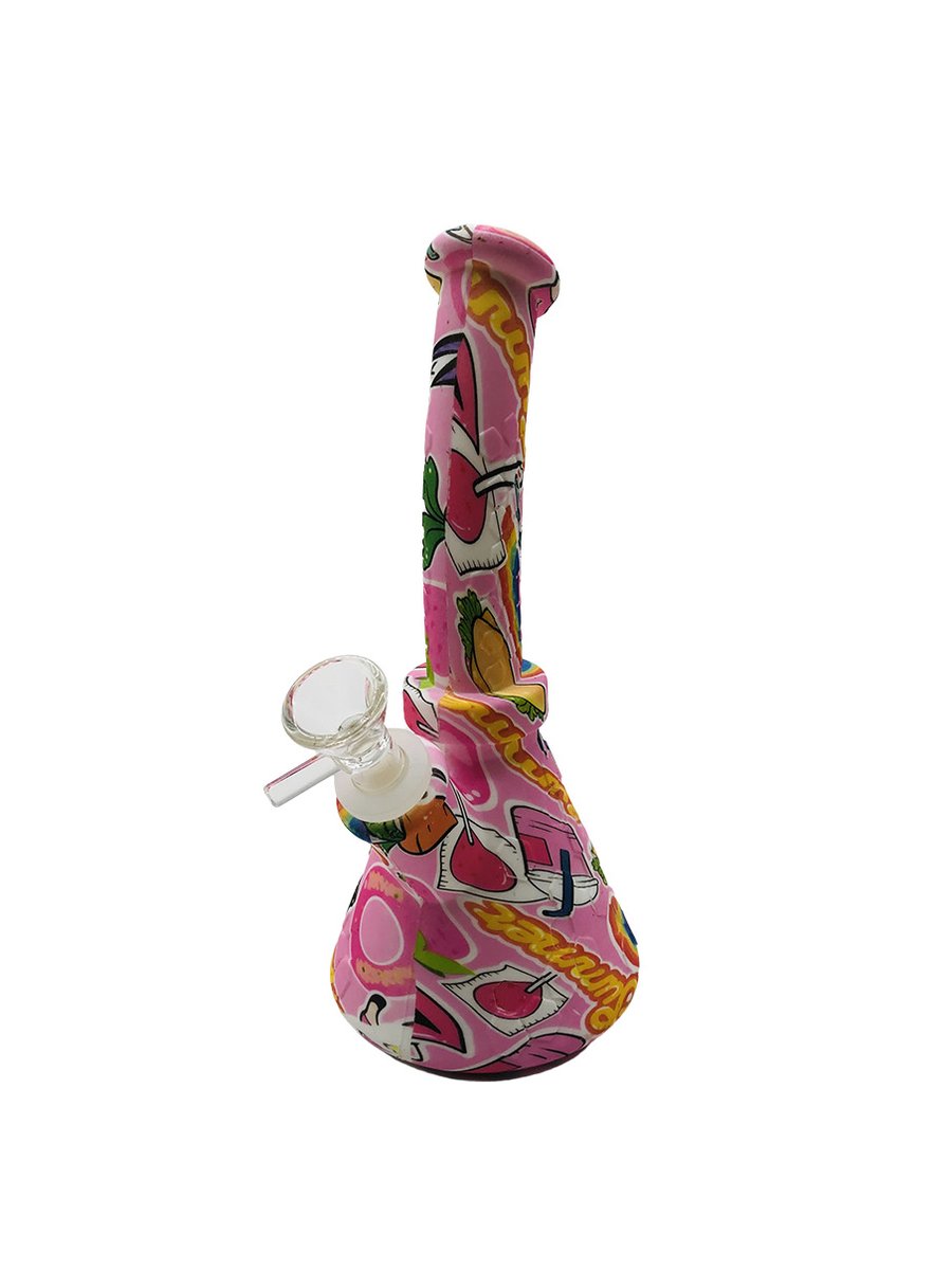 Large Horn Silicone BongLarge Horn Silicone Bong