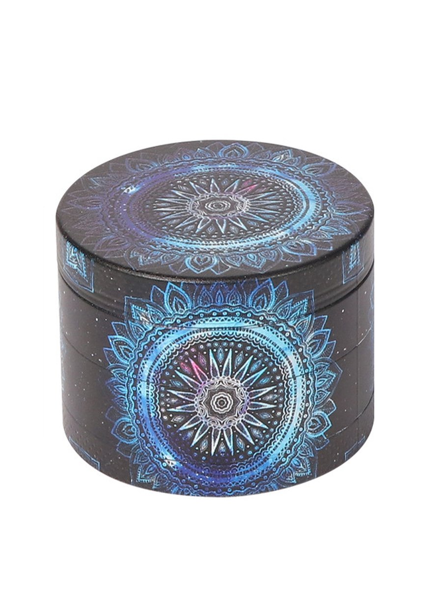 4 Layer 50mm Mandala Pattern Herb Grinder 4 Layer 50mm Mandala Pattern Herb Grinder