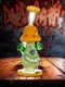 Lookah Rig 8.3" Cute Clown Mushroom Dab Rig, Colors: Yellow