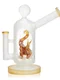 12&quot; Cute Frosted Glass Bong | Giraffe