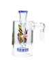 14mm 90 degree Joint Ash Catcher, Colors: Dark Blue 14mm 90 degree Joint Ash Catcher, Colors: Dark Blue