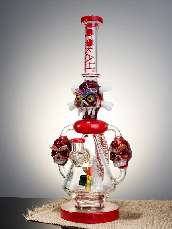 Lookah Bong 15" Cool Exotic Monster Glass Water Pipe, Colors: Blue Lookah Bong 15" Cool Exotic Monster Glass Water Pipe, Colors: Blue