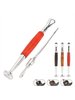 Pipe Tamper Cleaning Kit, Color: Red Pipe Tamper Cleaning Kit, Color: Red
