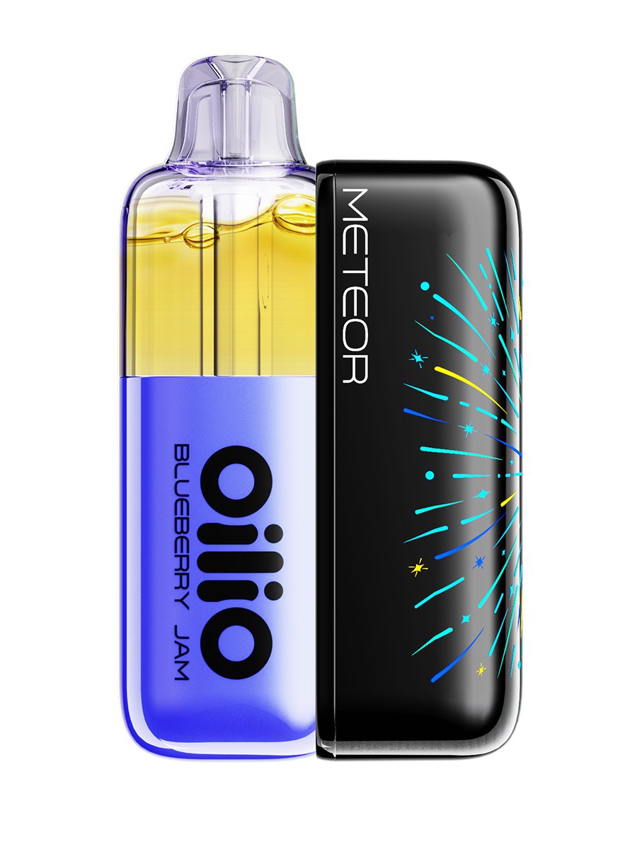 OiliO Meteor Refillable Disposable Pod Kit, Taste: Blueberry Watermelon, 10 image