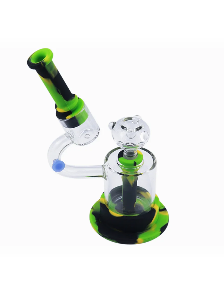 LED Light Color-Changing Silicone Bong8 LED Light Color-Changing Silicone Bong8