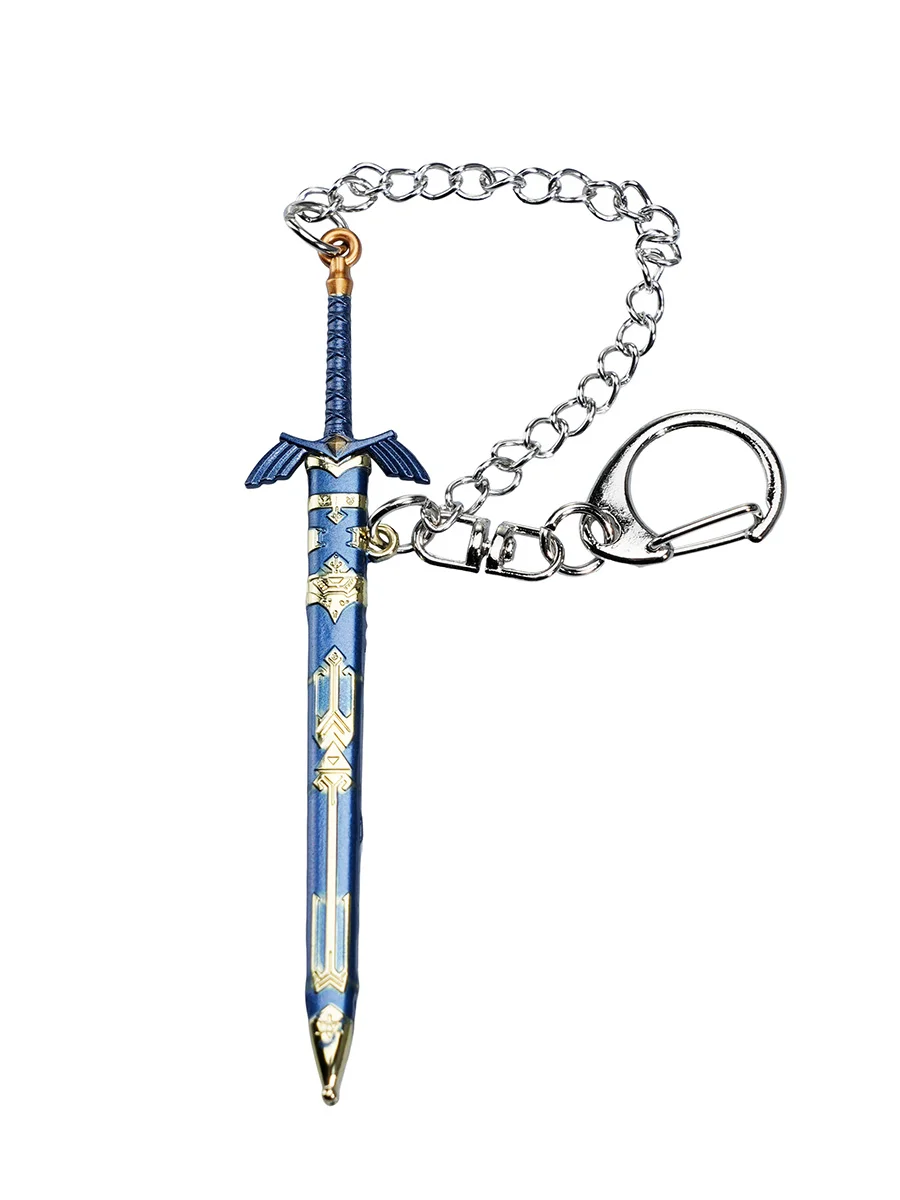 Zelda Link Master Sword Zinc Alloy Dab Tool Keychain, 4 image