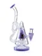 Glass Classy Taper Recycler... — Purple1
