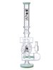 Lookah Bong 21" Glass Recycler Super Filtration Ice Water Pipe - Clear Black, Colors: Clear Black, 10 image Lookah Bong 21" Glass Recycler Super Filtration Ice Water Pipe - Clear Black, Colors: Clear Black, 10 image