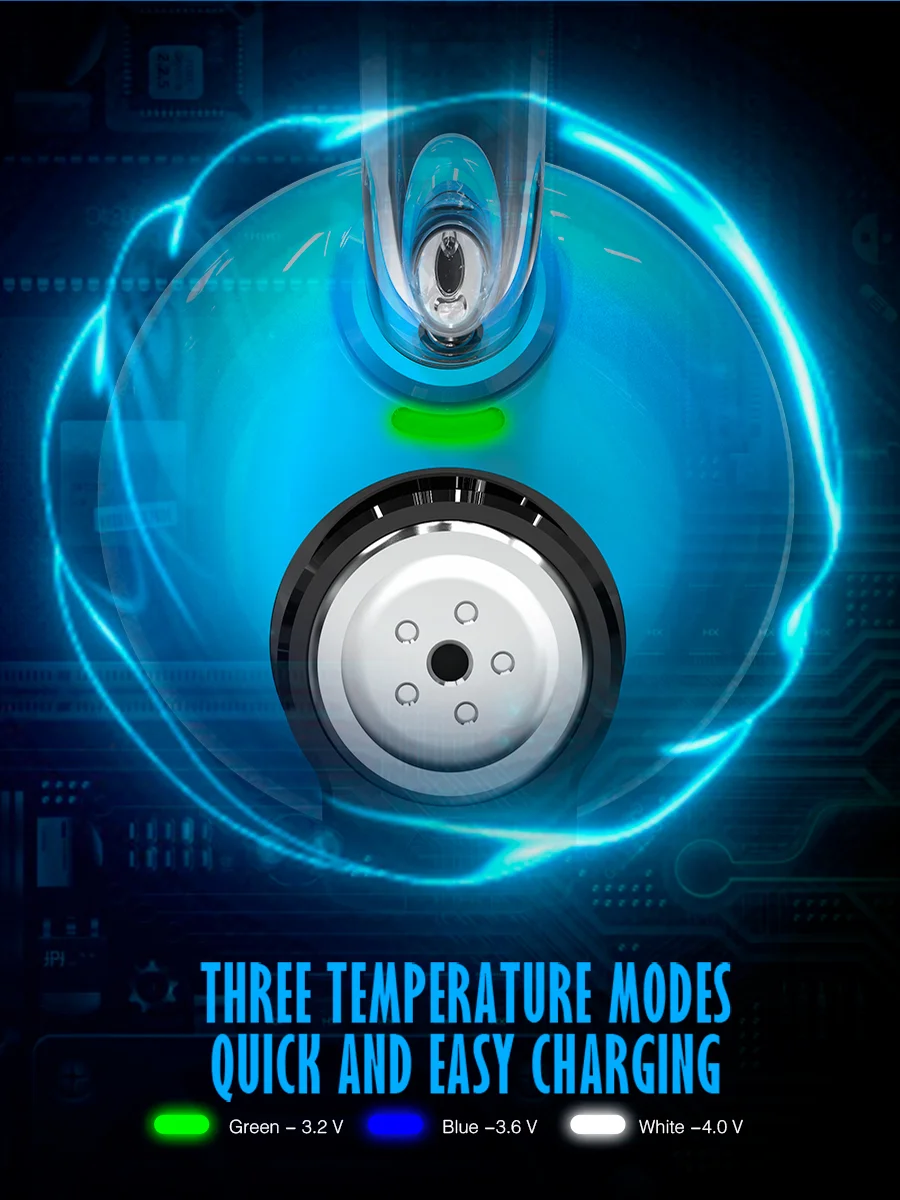 LOOKAH Dragon Egg Portable Electric Dab Rig, Color: Orange, 9 image LOOKAH Dragon Egg Portable Electric Dab Rig, Color: Orange, 9 image