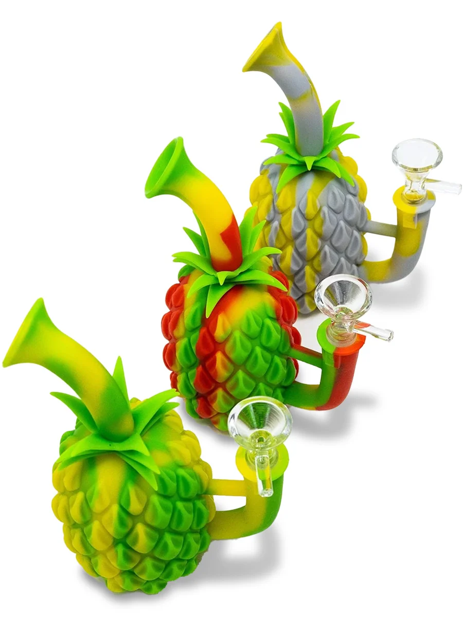 Pineapple Silicone Bong Pineapple Silicone Bong