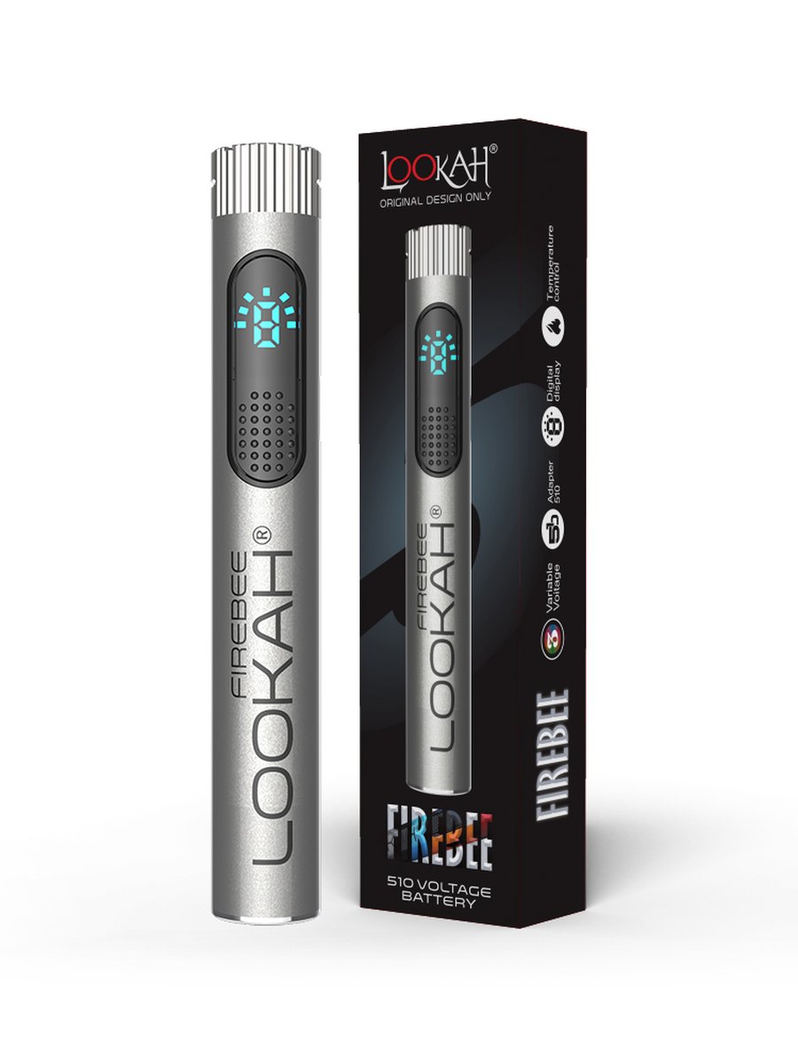 LOOKAH Firebee Slim 510 Vape Pen Battery, Color: Red, 3 image LOOKAH Firebee Slim 510 Vape Pen Battery, Color: Red, 3 image