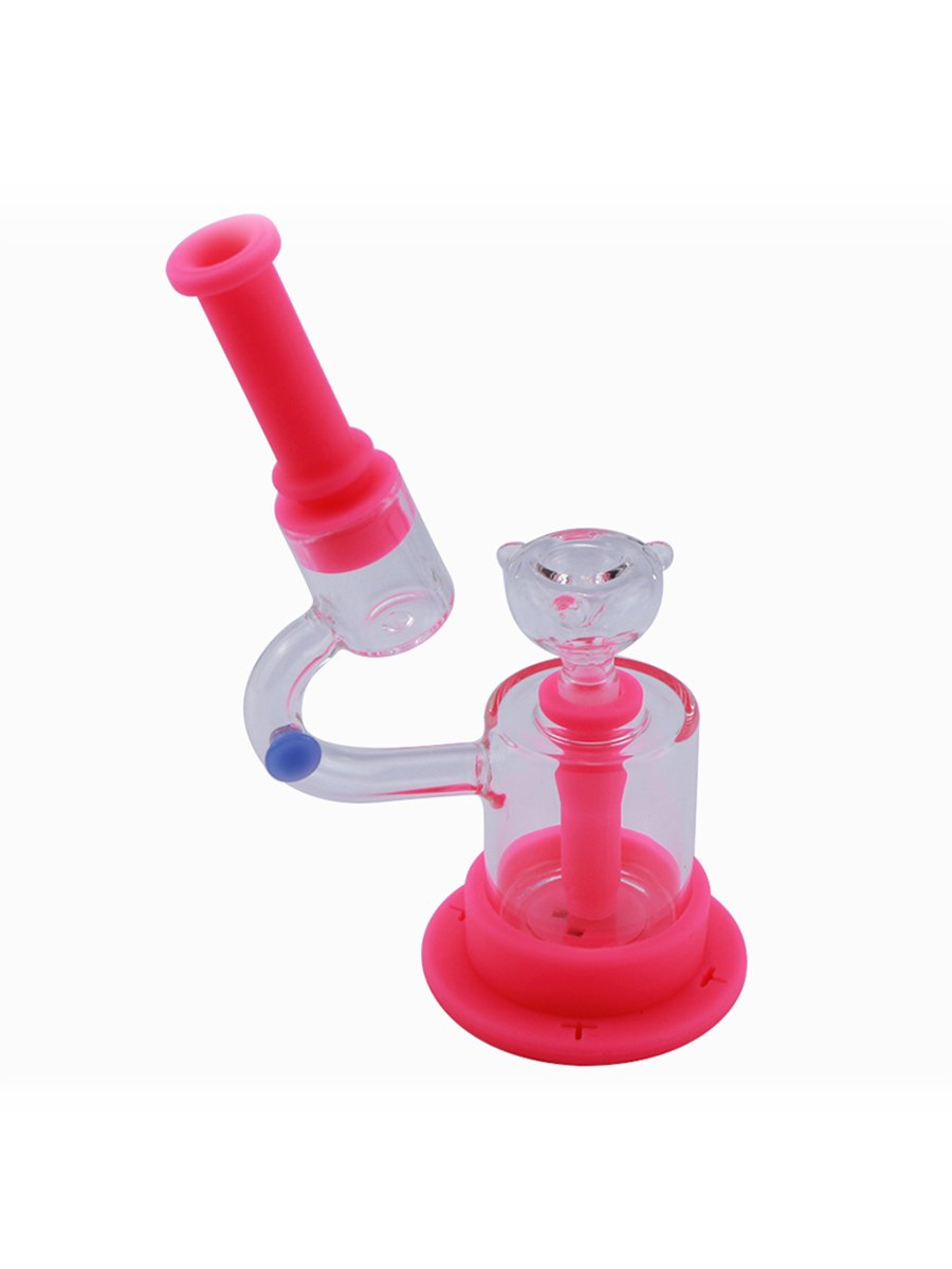 LED Light Color-Changing Silicone Bong6 LED Light Color-Changing Silicone Bong6