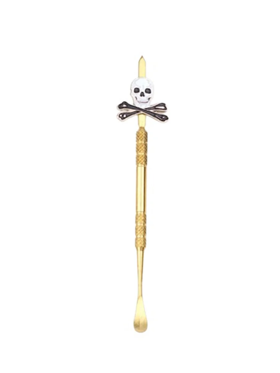 Skull Stainless Steel Dab Tool2 Skull Stainless Steel Dab Tool2