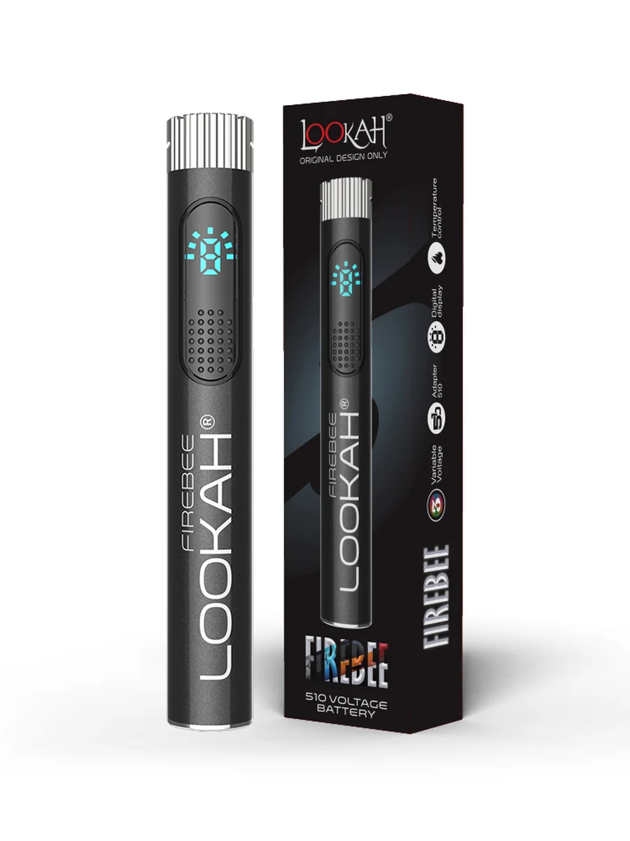 LOOKAH Firebee Vape Pen Battery Black LOOKAH Firebee Vape Pen Battery Black