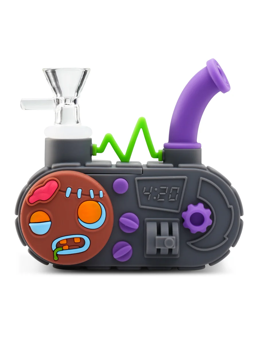 Mini Radio Silicone Bongs
