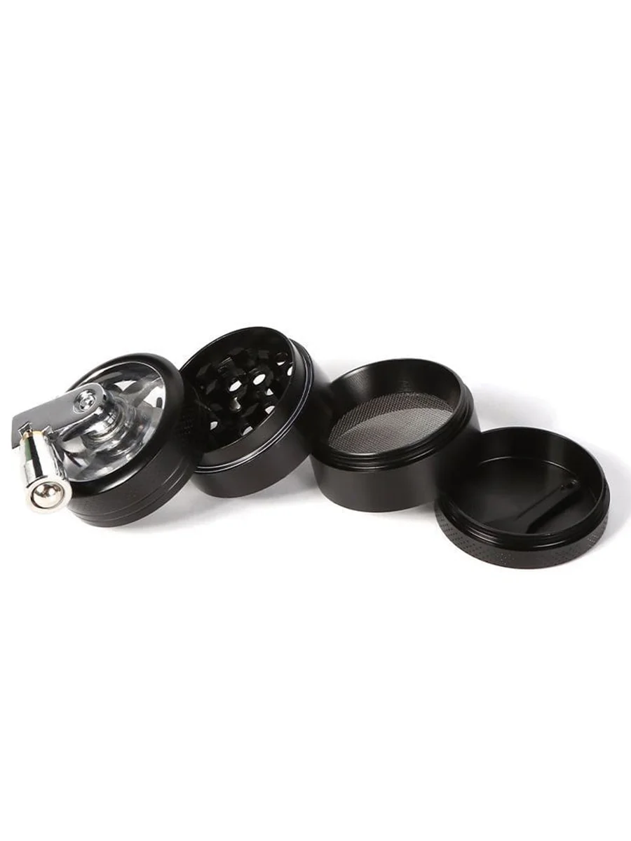 40mm 4 Layer Hand Crank Herb Grinder