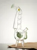 Lookah Bong 12.5" Cool Recycler Giraffe Water Pipe, Colors: Blue, 3 image