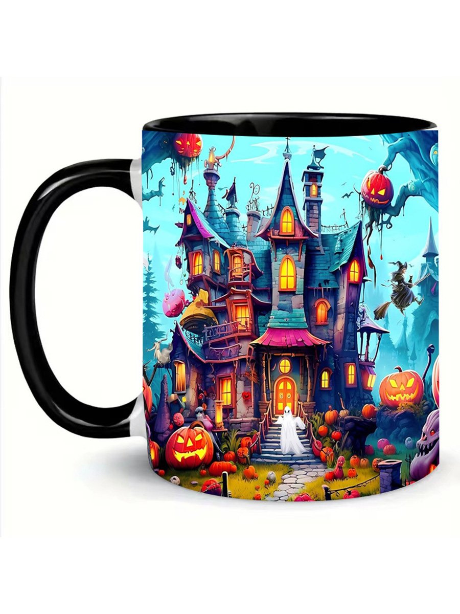 Pumpkin Light Color Changing Halloween Cup, Type: E, 6 image Pumpkin Light Color Changing Halloween Cup, Type: E, 6 image