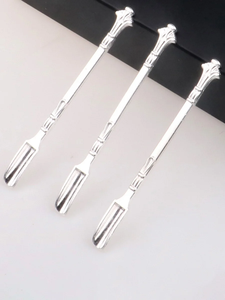 White 3PCS Metal Dab Shovel