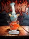 Lookah  Rig 9 &quot; Cute Double Piggy Dab Rig - Water Blue