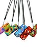 Silicone Glass Smoking Pipe Kit, 8 image Silicone Glass Smoking Pipe Kit, 8 image