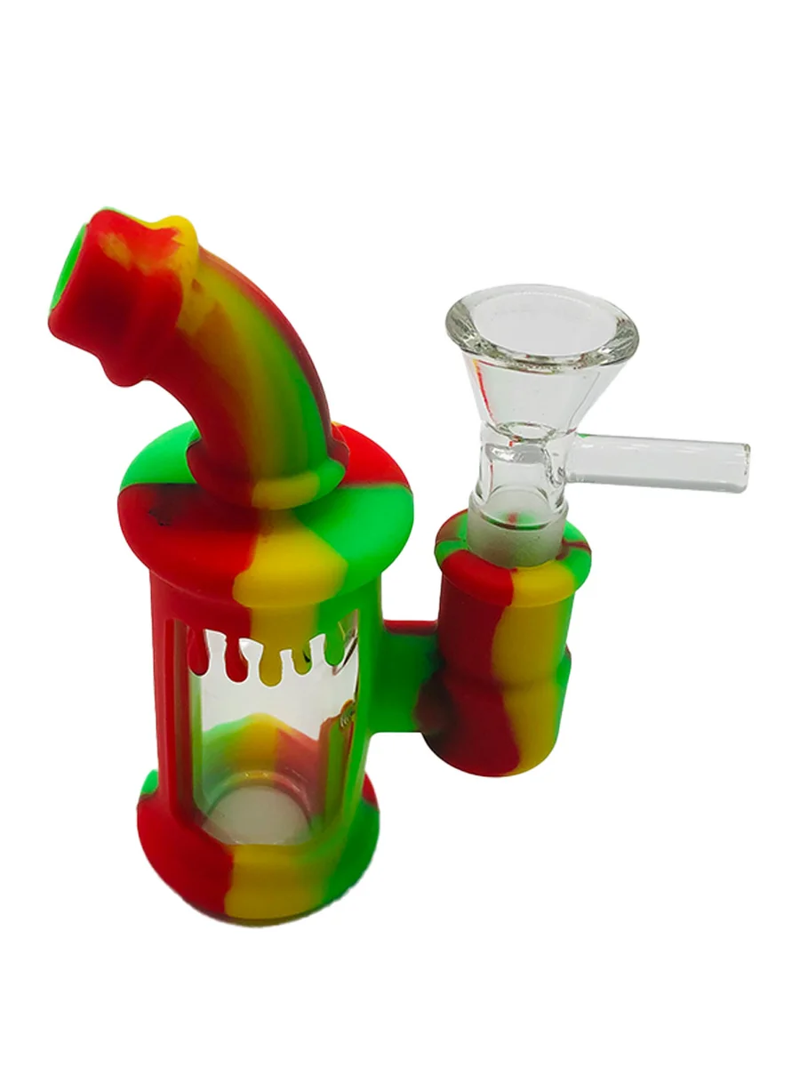 Miniature Silicone Bong Miniature Silicone Bong