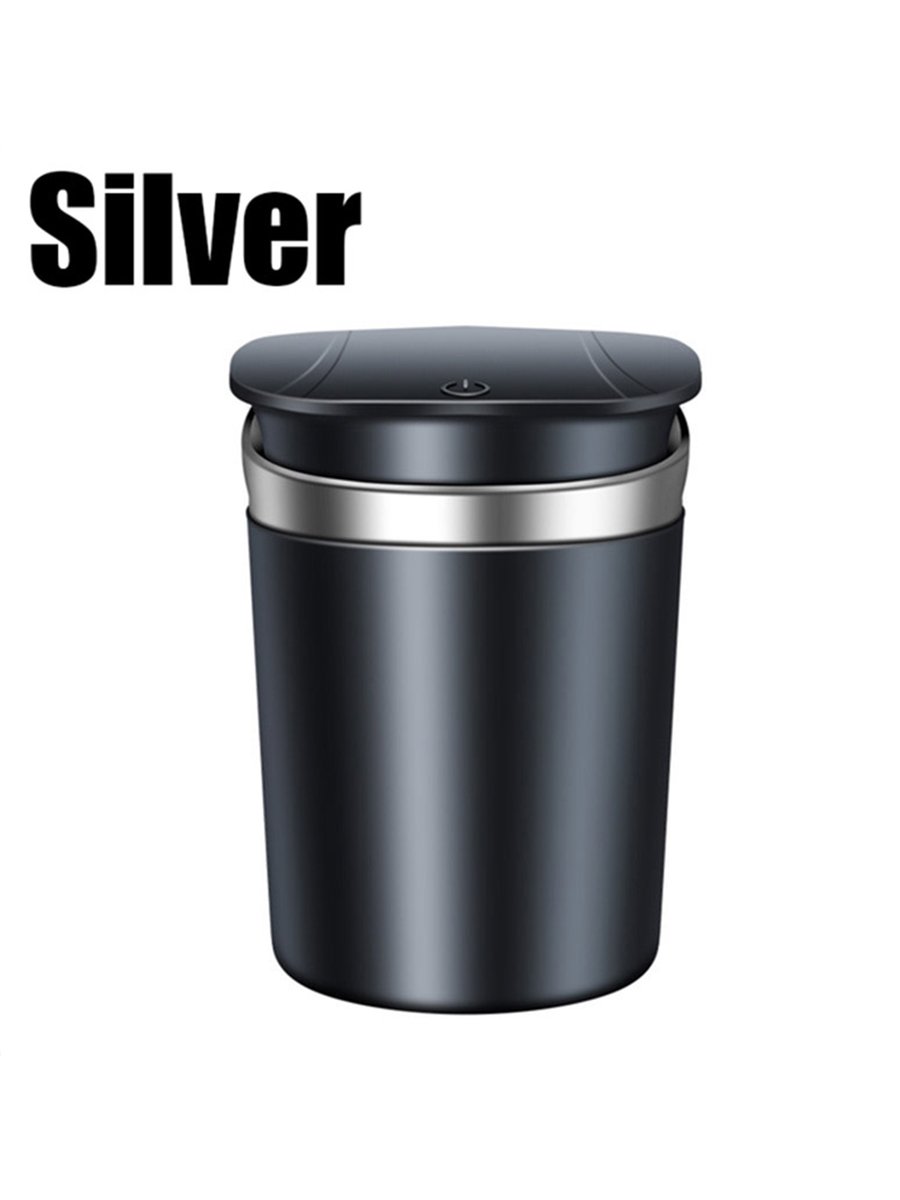 Sliver Ashtray With LED Light Sliver Ashtray With LED Light