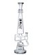 Lookah Bong 18" Recycler Novelty Shotgun Water Pipe, Colors: Clear Black