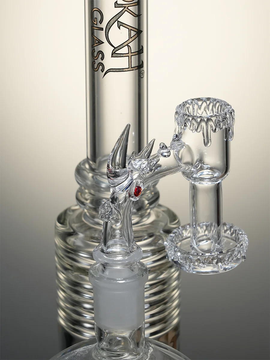 14MM Rhino-Themed Quartz Banger, 2 image