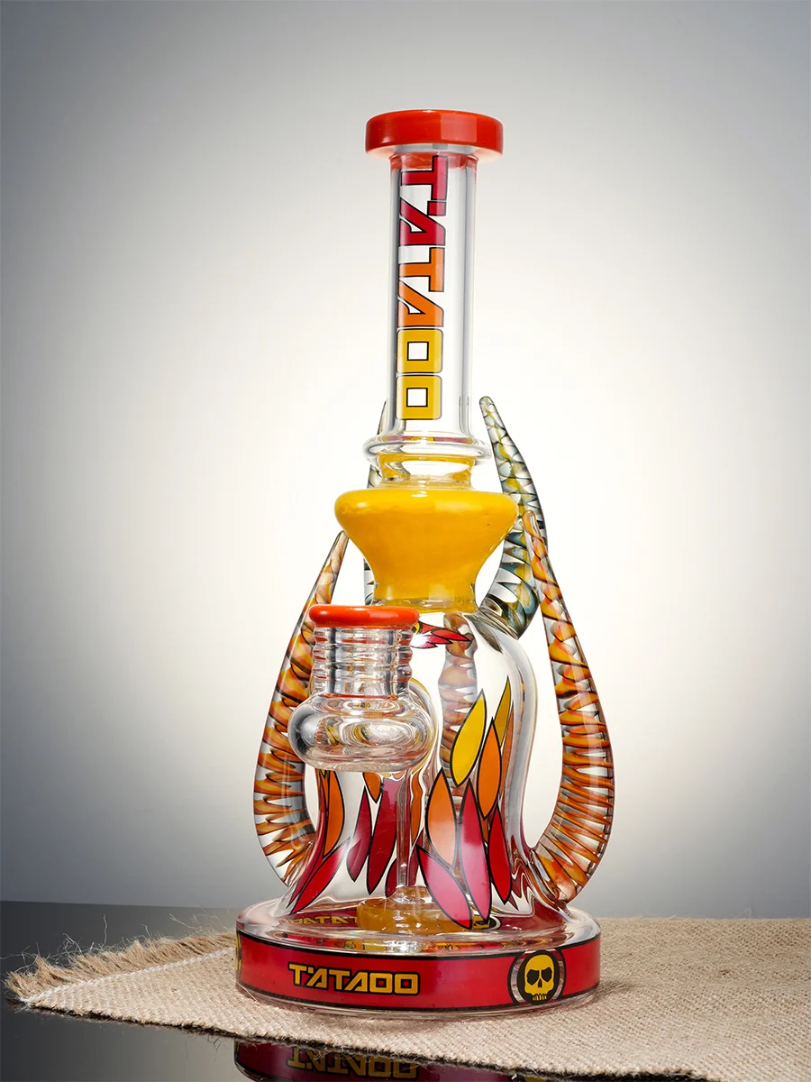 Lookah Bong 9.5" Aurora Bell Water Pipe7 Lookah Bong 9.5" Aurora Bell Water Pipe7