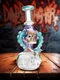 Lookah Rig 8" Mini Cool Skull Dab Rig, Colors: Water Blue   