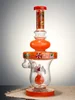 Lookah Bong 11" Cute Candy Stick Glass Water Pipe, Colors: Orange, 2 image