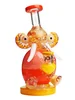 Lookah Rig 8" Mini Multicolored Elephant Dab Rig - Water Blue, Colors: Dark Green, 6 image Lookah Rig 8" Mini Multicolored Elephant Dab Rig - Water Blue, Colors: Dark Green, 6 image