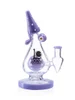 Lookah Bong 9" Mini Cute Polka Dot Monster Water Pipe purple Lookah Bong 9" Mini Cute Polka Dot Monster Water Pipe purple