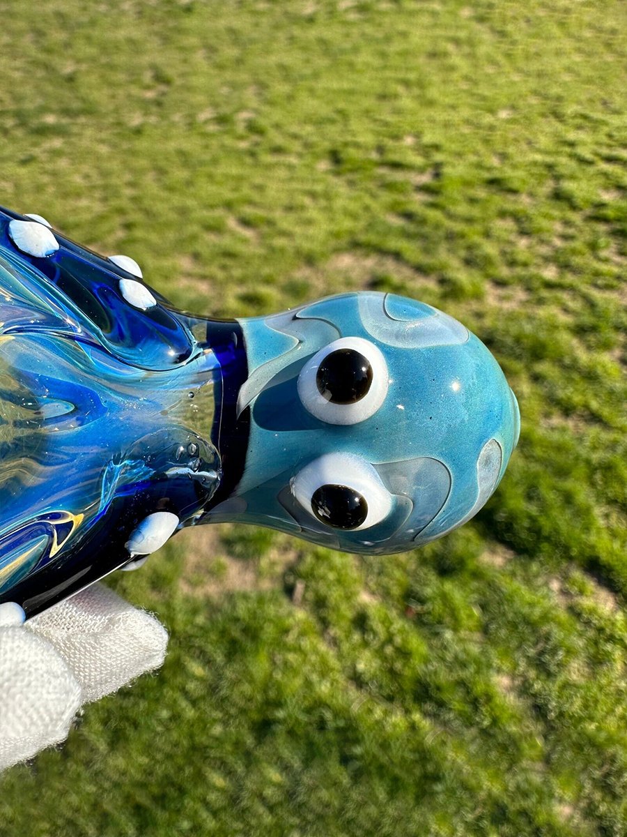 Turtle Glass Pipe