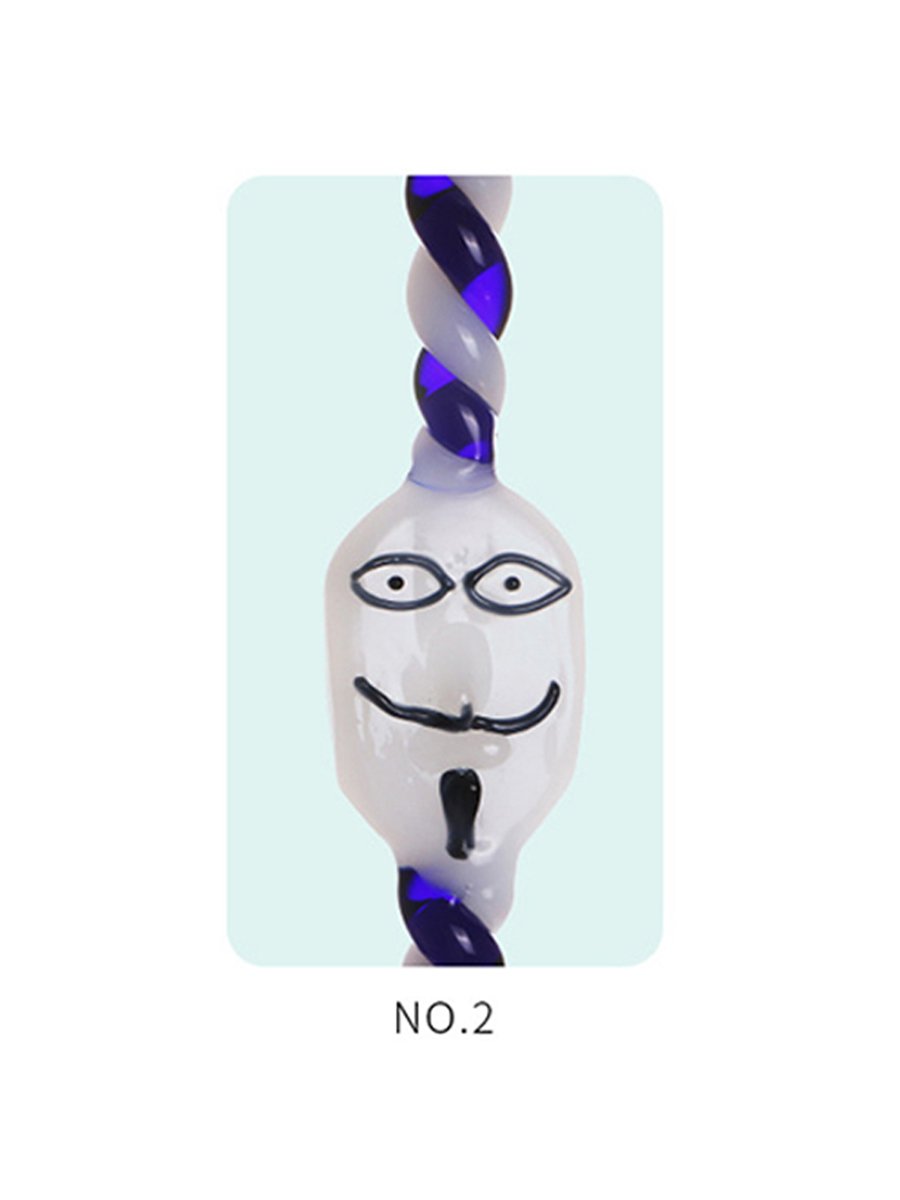 Creative Funny Glass Dabber Tool Blue