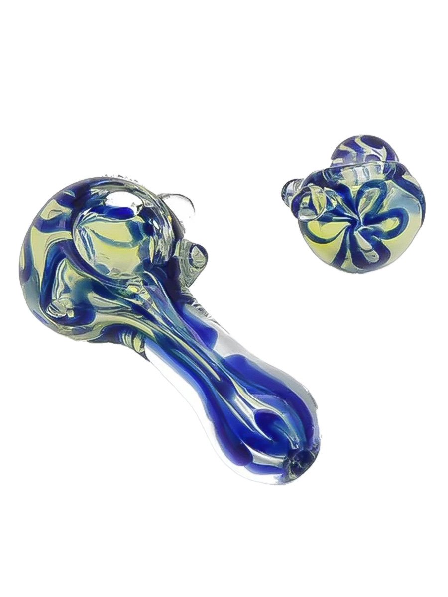 Marbled Multicolor Glass Pipe Marbled Multicolor Glass Pipe