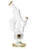 Lookah Bong 16" Spiral 2 Drum Percs Recycle Water Pipe, Colors: Milk Green, 5 image Lookah Bong 16" Spiral 2 Drum Percs Recycle Water Pipe, Colors: Milk Green, 5 image