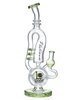 WPC806 Water Pipe, Colors: Clear Green