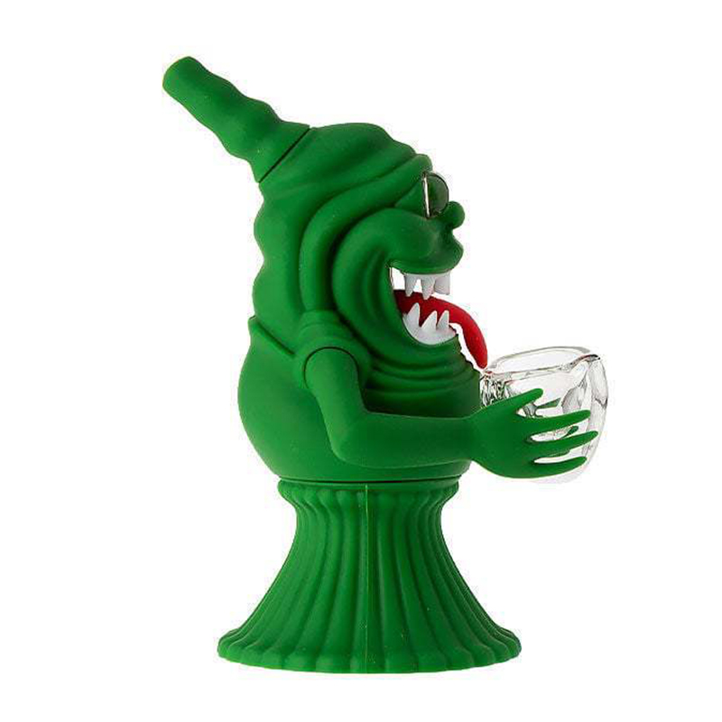 Popular Green Monster Silicone Pipe Popular Green Monster Silicone Pipe