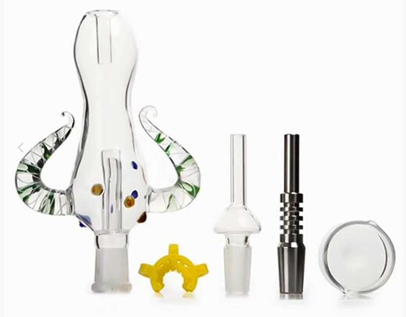 14mm-bull-horn-glass-nectar-collector-kit 14mm-bull-horn-glass-nectar-collector-kit